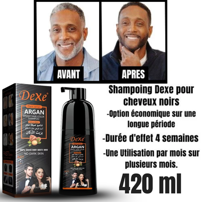 Shampoing Dexe Argan - Cheveux Noirs