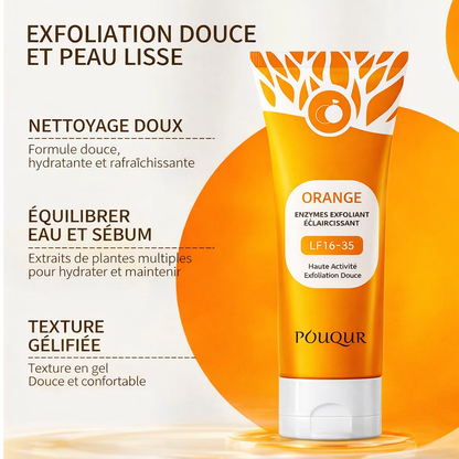 Gel exfoliant à l'orange