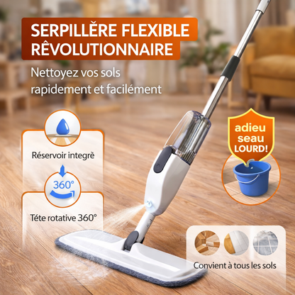 Serpillière spray flexible