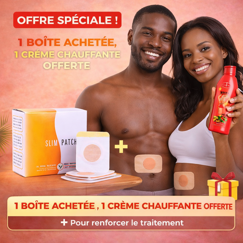 🔥Slim Patch + Crème chauffante (offerte 🎁)