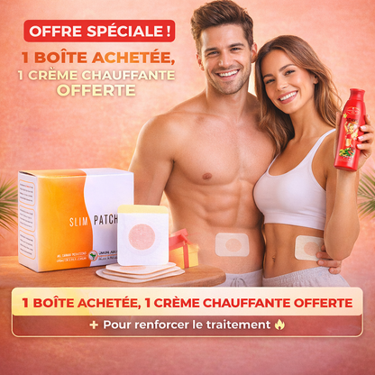 🔥Slim Patch + Crème chauffante (offerte 🎁)