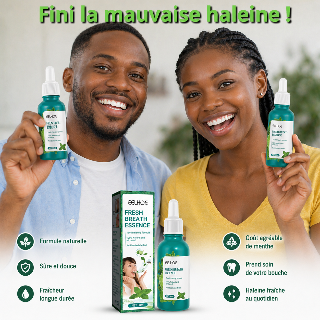 GEL ANTI MAUVAISE HALEINE EELHOE